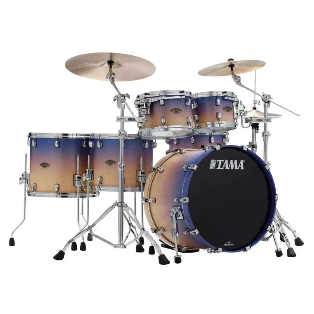 Tama Acoustic Drum Kits Satin Purple Atmosphere Fade Tama Starclassic Walnut/Birch 6 Piece Drum Shell Kit