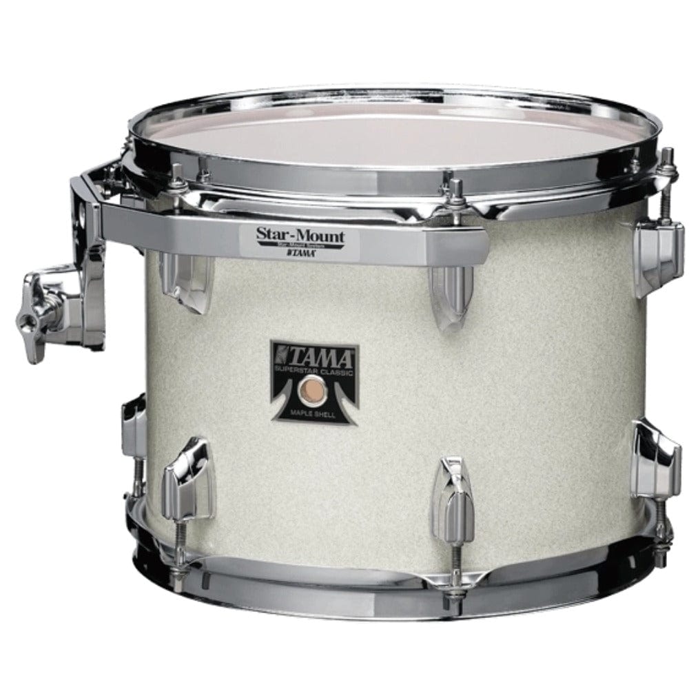 tama acoustic drum kits tama ck52krs super star classic 5 pcs drum set#color_vintage-white-sparkle