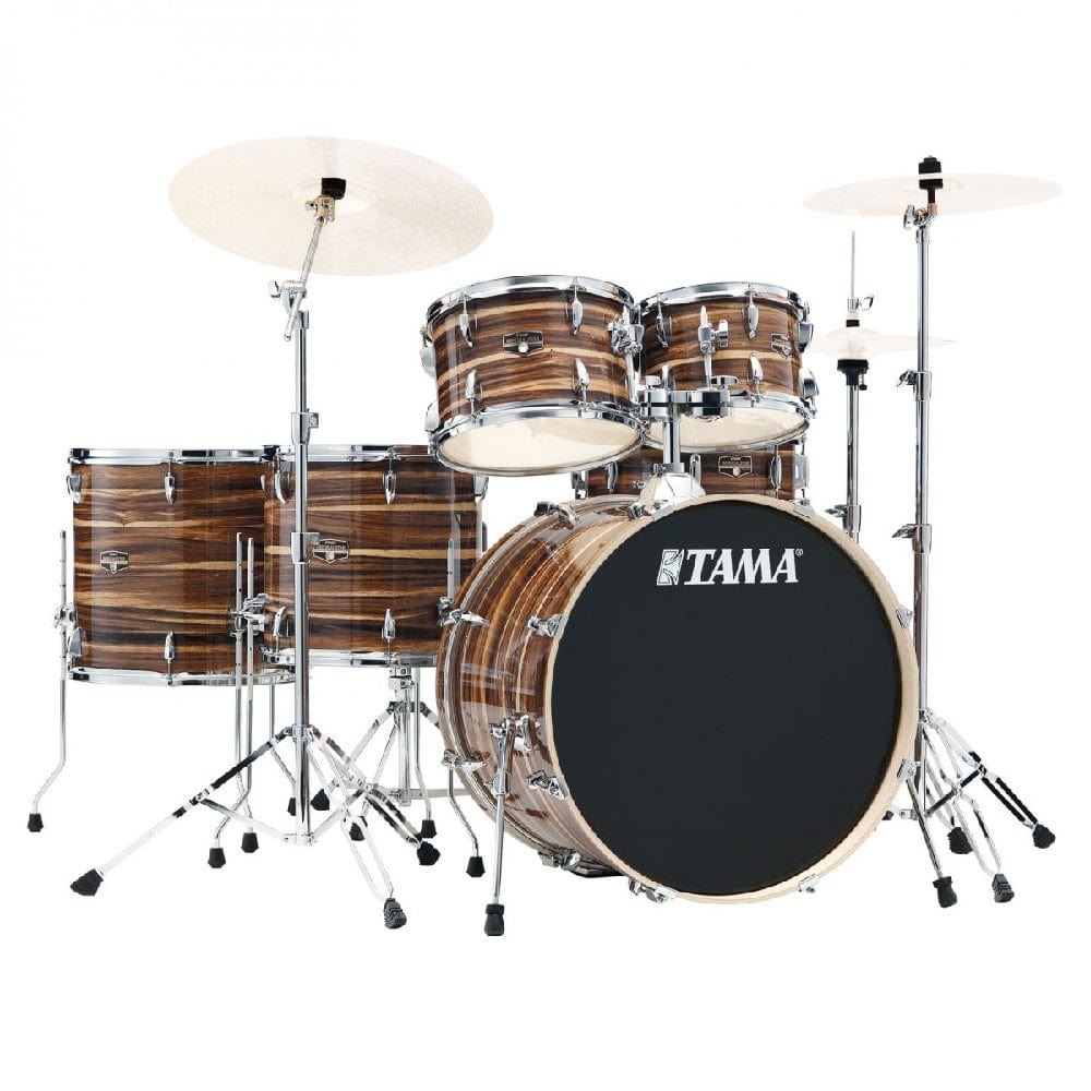 tama acoustic drum kits tama ie62h6w imperialstar acoustic drum kit #color_coffee-teak-wrap