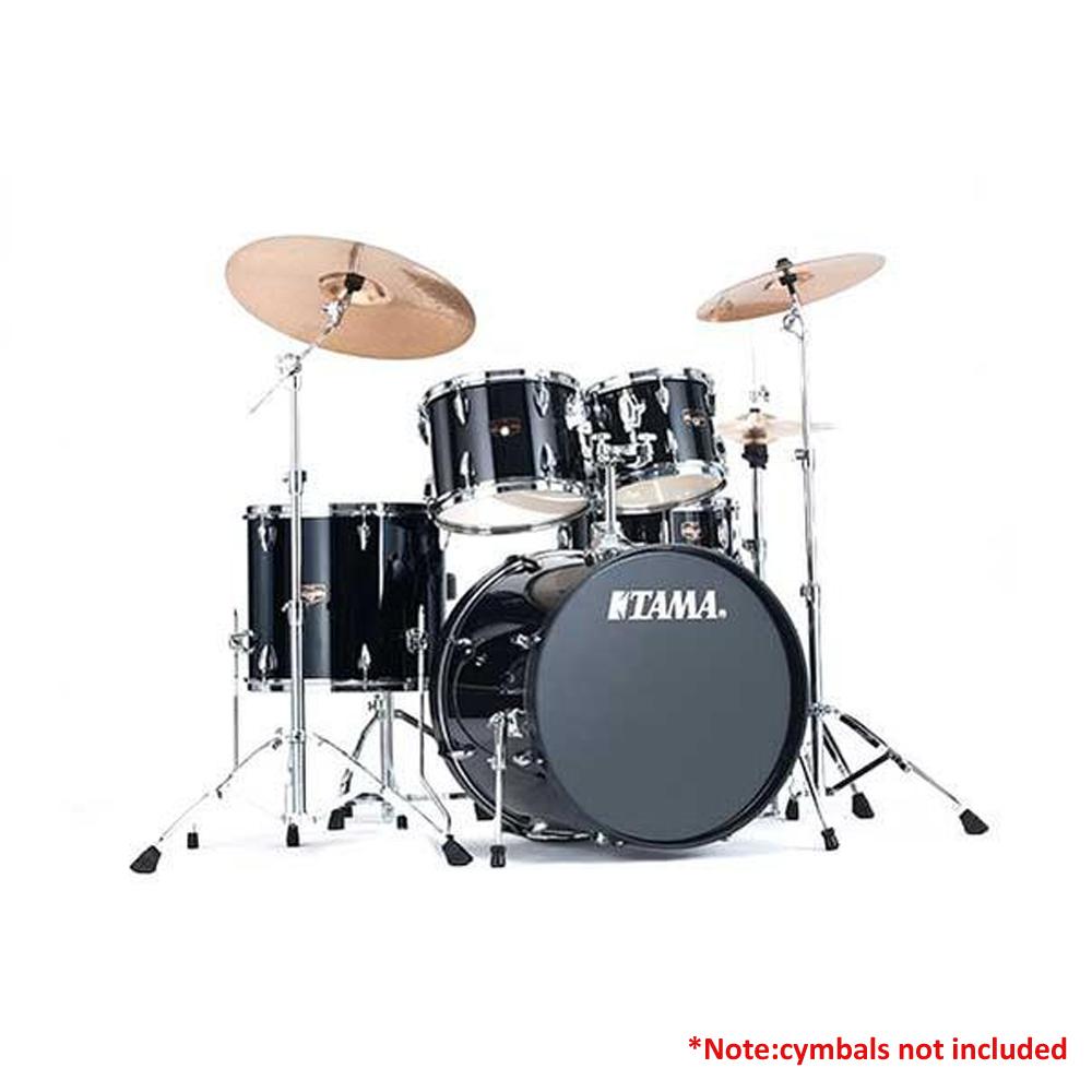 tama acoustic drum kits tama imperialstar ip52kh5-bk drum kit