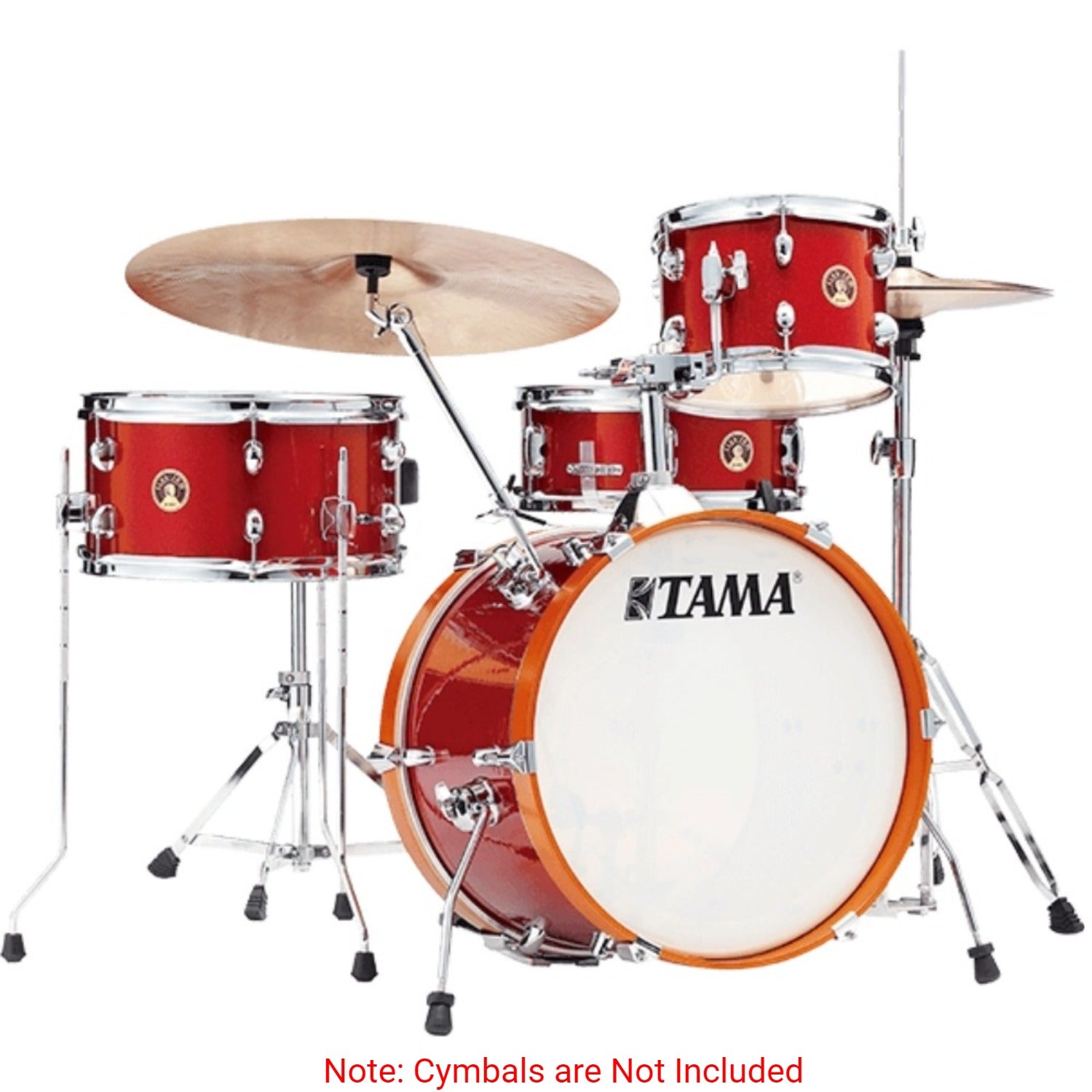 Tama Acoustic Drum Kits Tama LJK48H4 Club Jam 4 Piece Drum Kit With Hardware