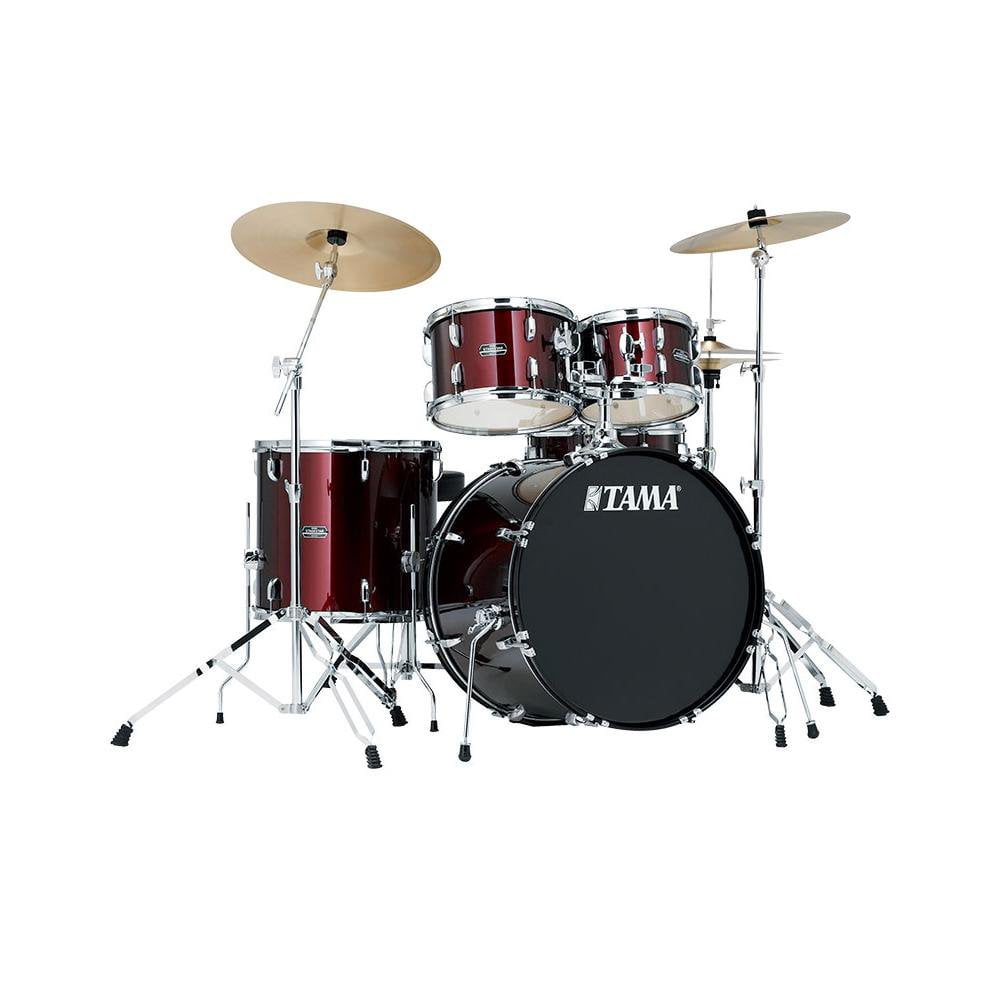tama acoustic drum kits tama stagestar sg50h5 5-piece acoustic drum kit with 20-inch bass drum kit