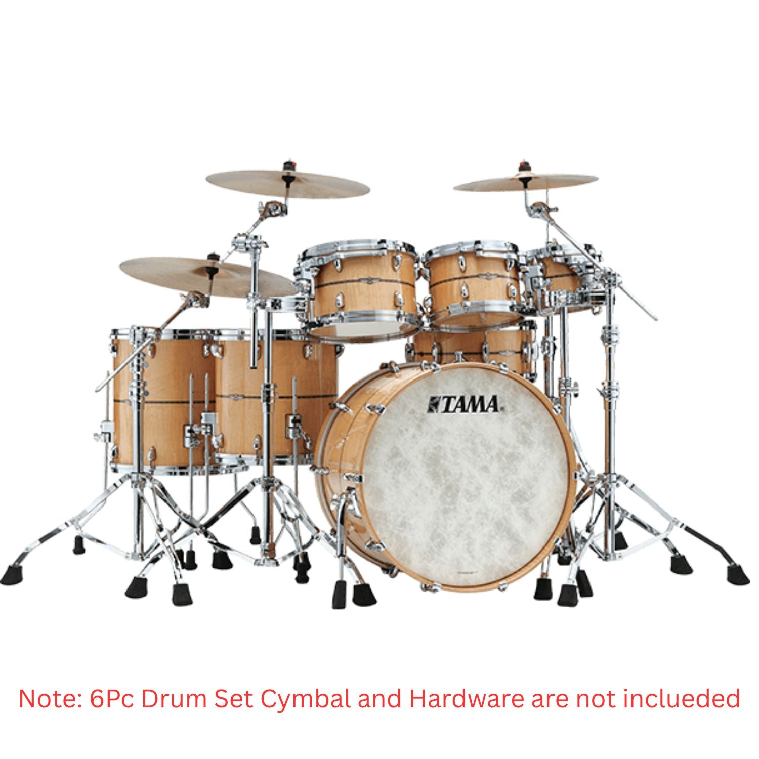 Tama Acoustic Drum Kits Tama Star Maple 22" 6PC Shell Pack Acoustic Drum Kit