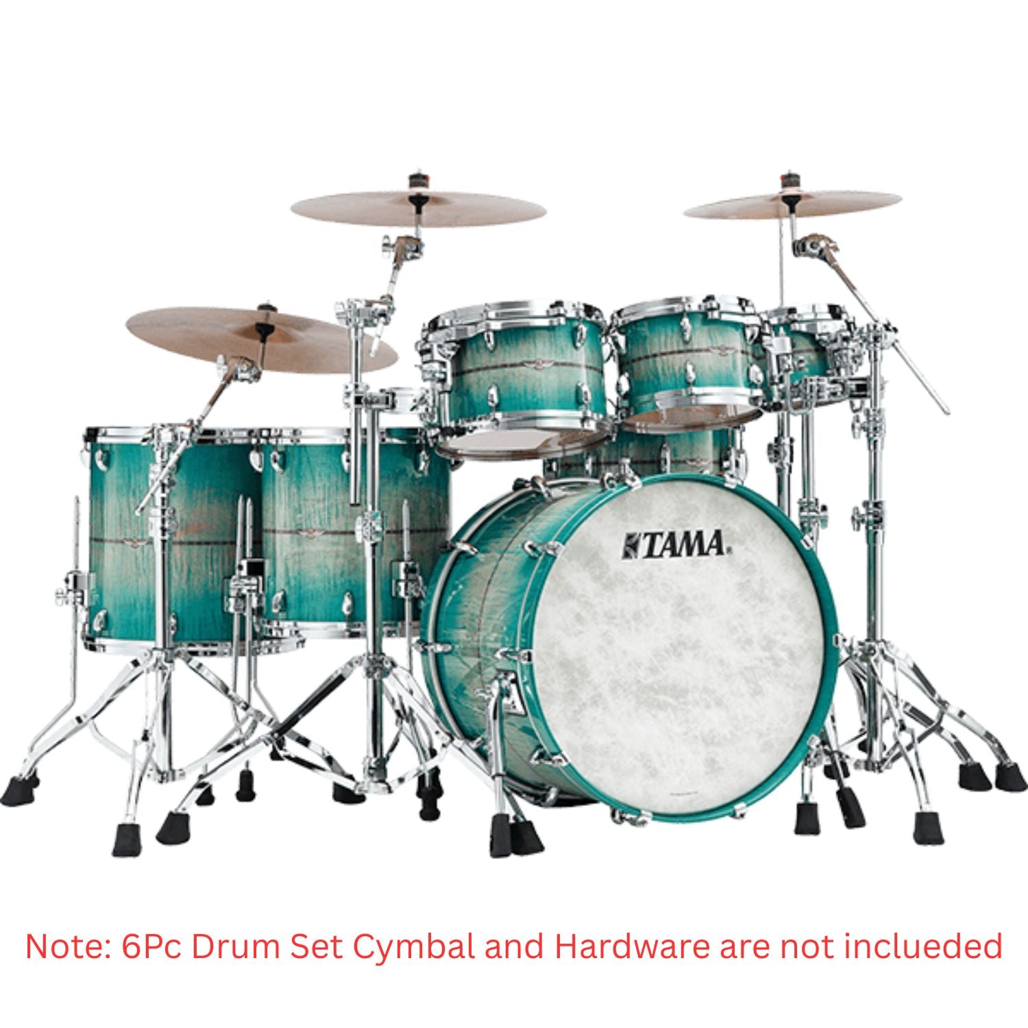 Tama Acoustic Drum Kits Tama Star Maple 22" 6PC Shell Pack Acoustic Drum Kit