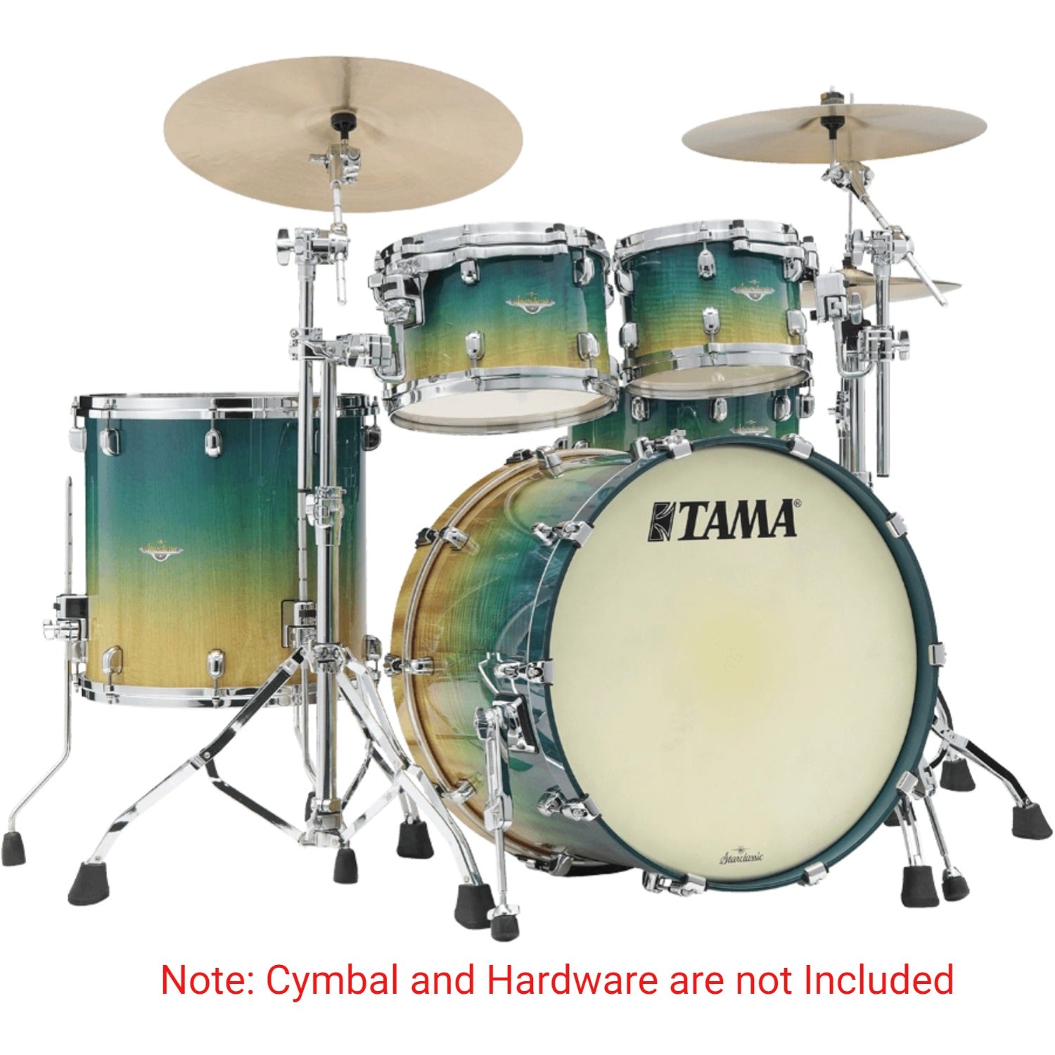 Tama Acoustic Drum Kits Tama Starclassic Maple 6 Piece Acoustic Drum Kit