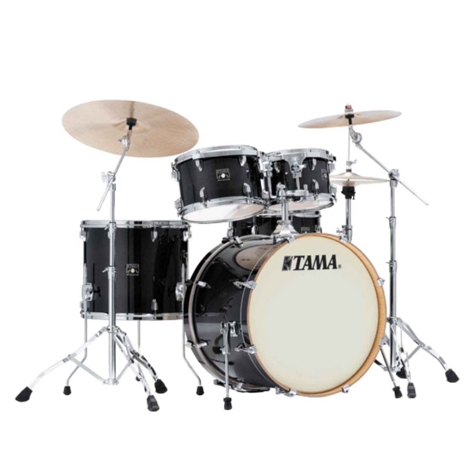 Tama Acoustic Drum Kits Transparent Black Burst Tama CL52KRS Super Star Classic 5 Piece Acoustic Drum Kit
