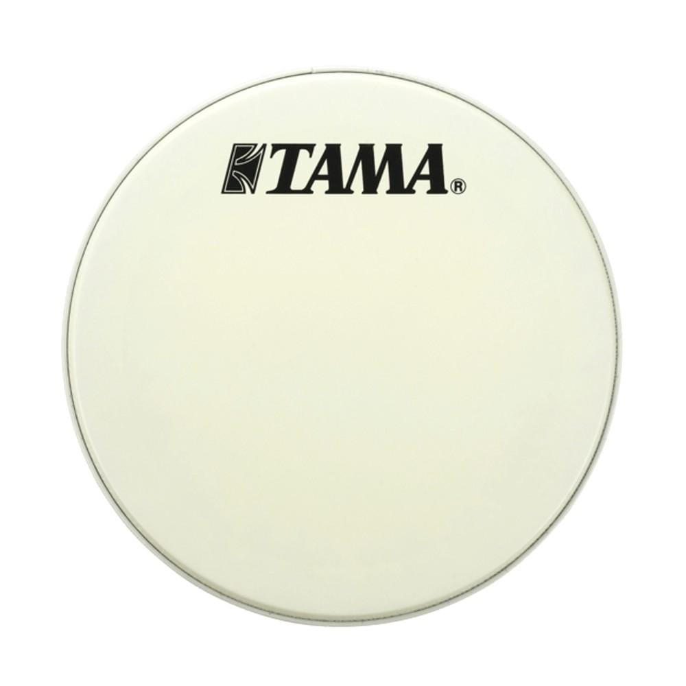 tama drum heads tama ct18bmsv 18" white coated bass drum head for silver star