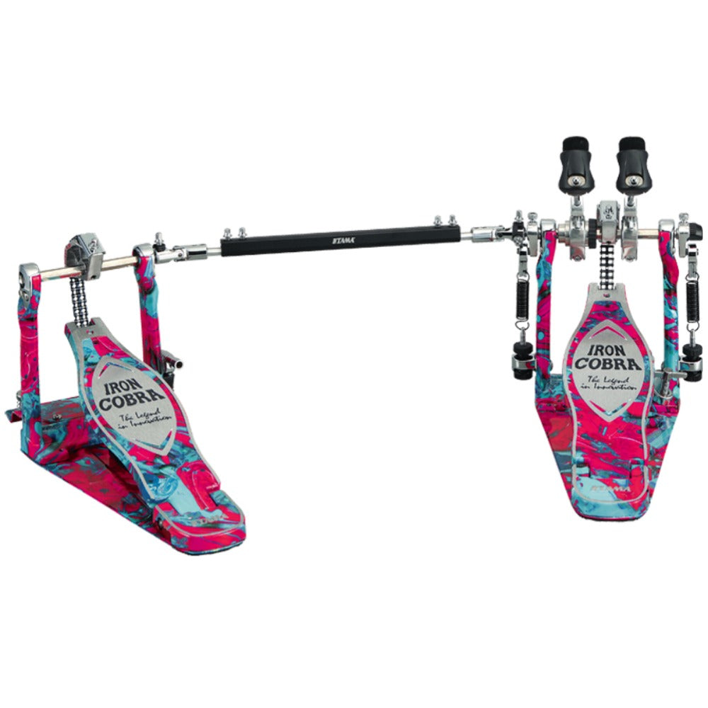 Tama Drum Pedals Tama HP900PWMCS Power Glide Twin Bass Drum Pedal with Case