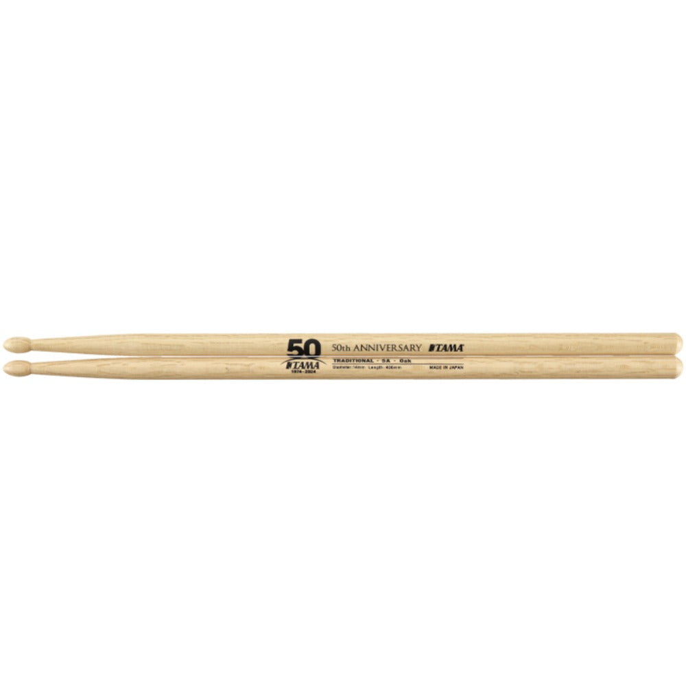 Tama Drumsticks Tama 50TH Oak Drum Stick - 5A