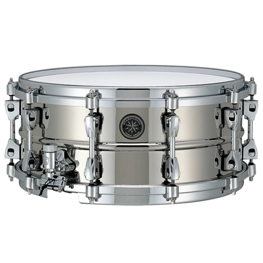 tama snare drums tama pbr146 14"x6" starphonic brass snare drum