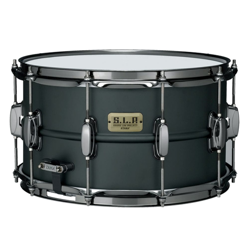 tama snare drums tama slp big black steel 14" x 8" snare drum