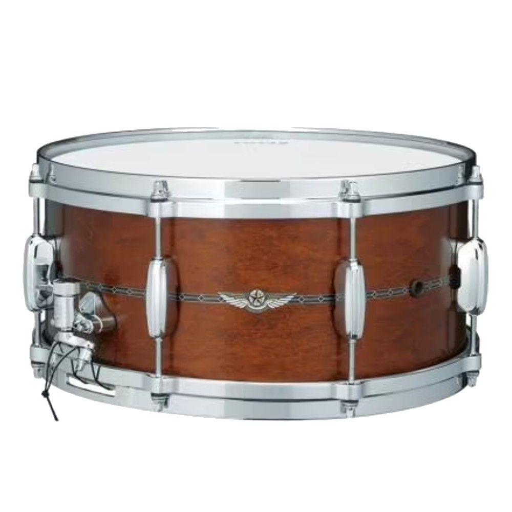 tama snare drums tama tms1465s 6.5x14 snare drum - smoky black