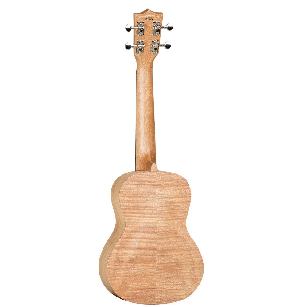 tanglewood concert ukuleles tanglewood twt 6 concert size flame mahogany ukulele
