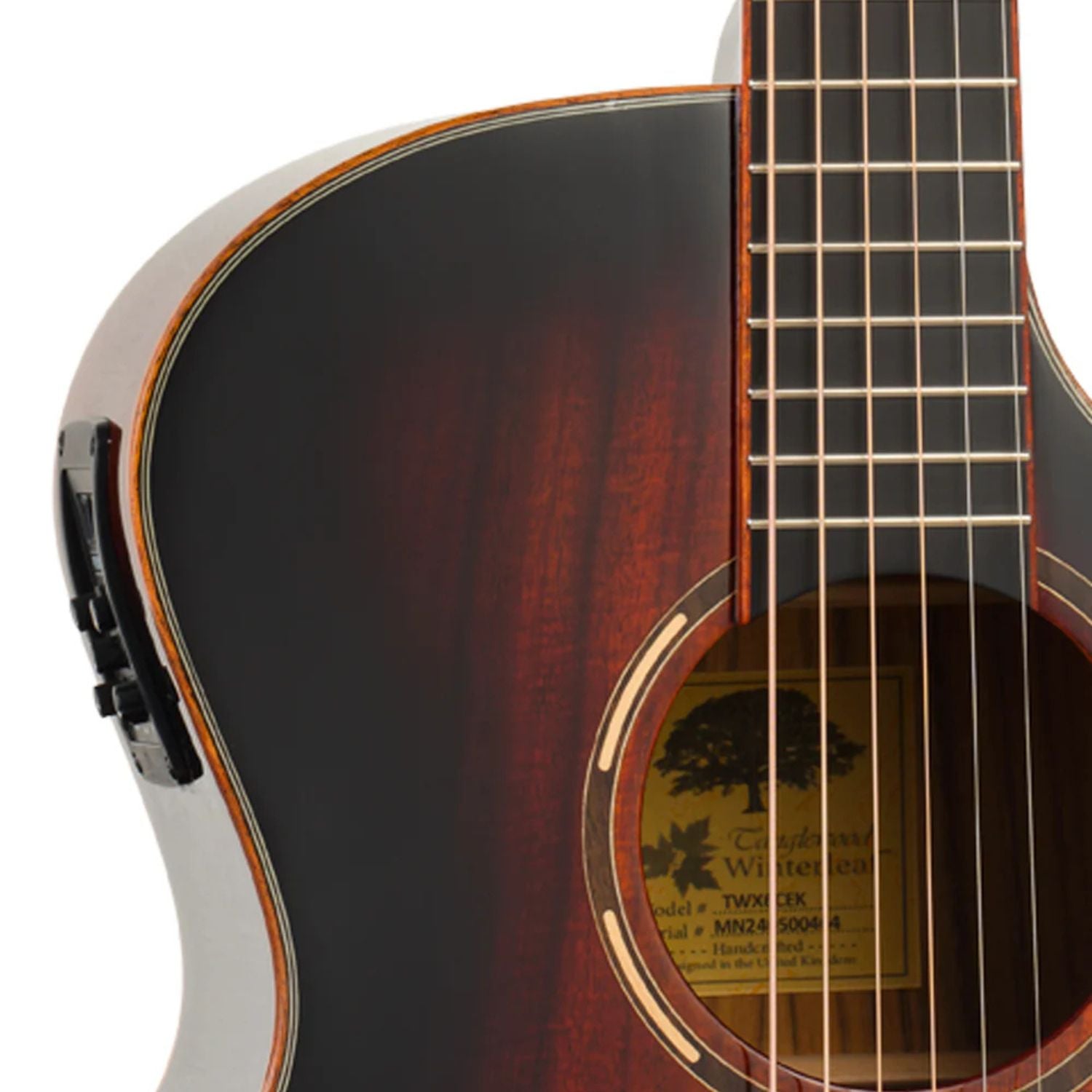 Tanglewood Electro Acoustic Guitars Autumn Burst Gloss Tanglewood TWX6CEK Winterleaf Venetian Cutaway Electro Acoustic Guitar