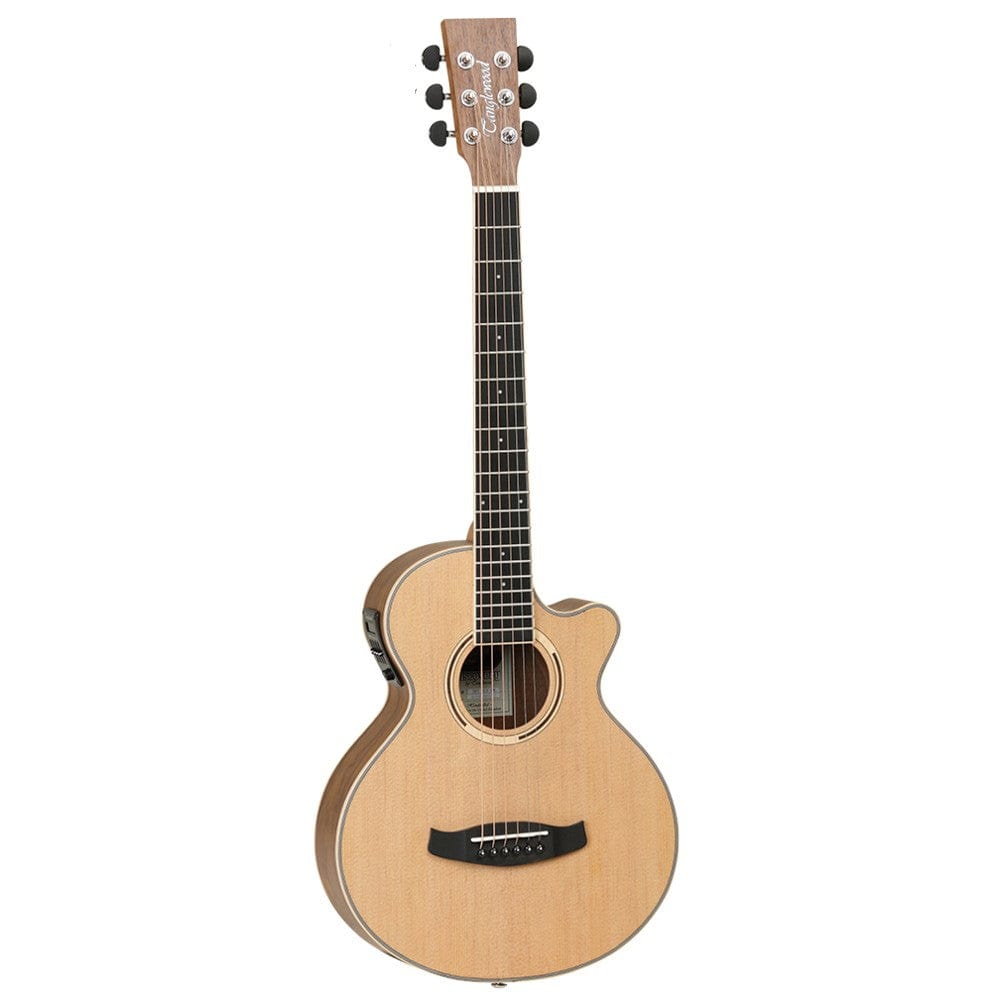 tanglewood electro acoustic guitars tanglewood dbt tce bw discovery super folk travel electro acoustic guitar