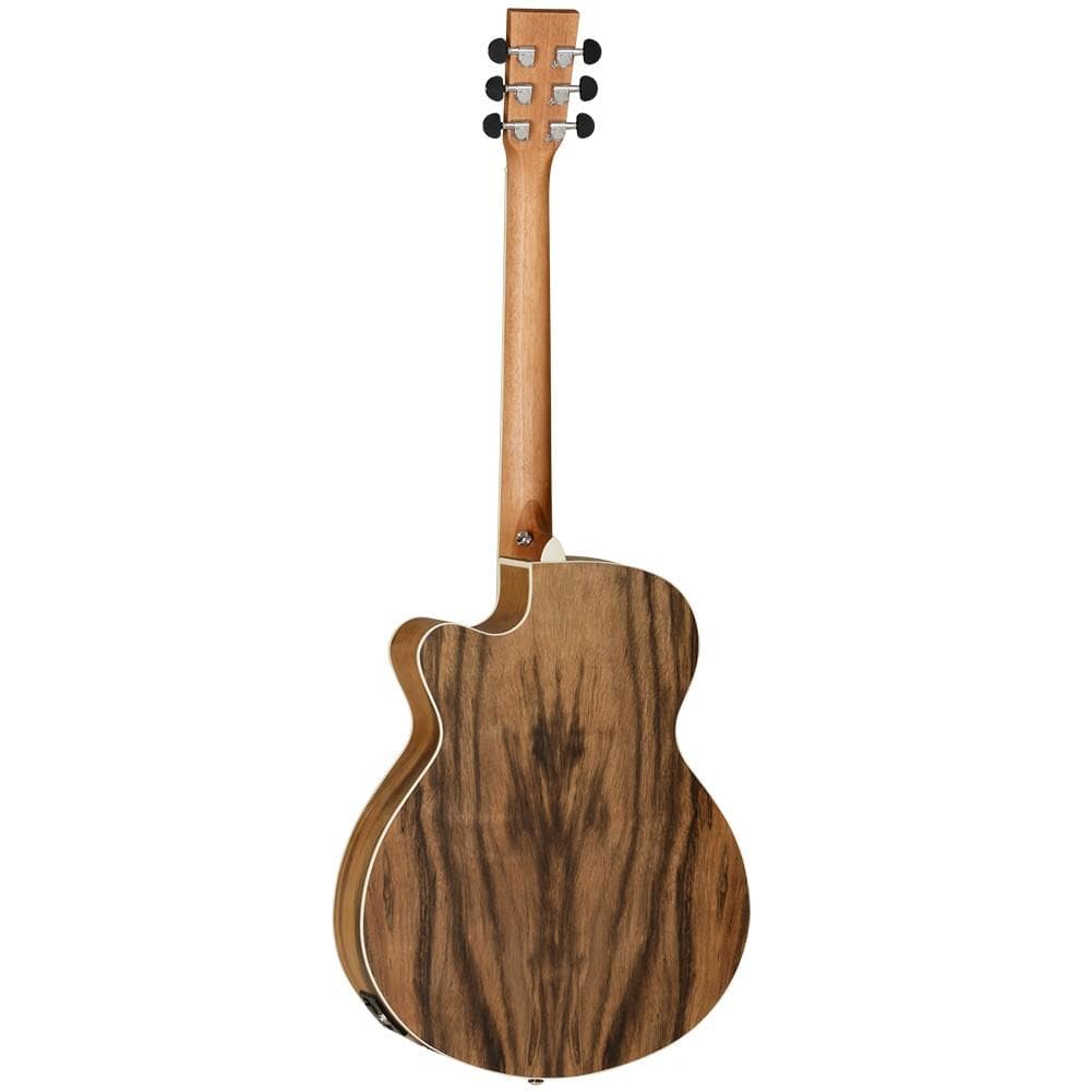 tanglewood electro acoustic guitars tanglewood dbtsfcepw 6-strings discovery exotic pacific walnut electro acoustic guitar