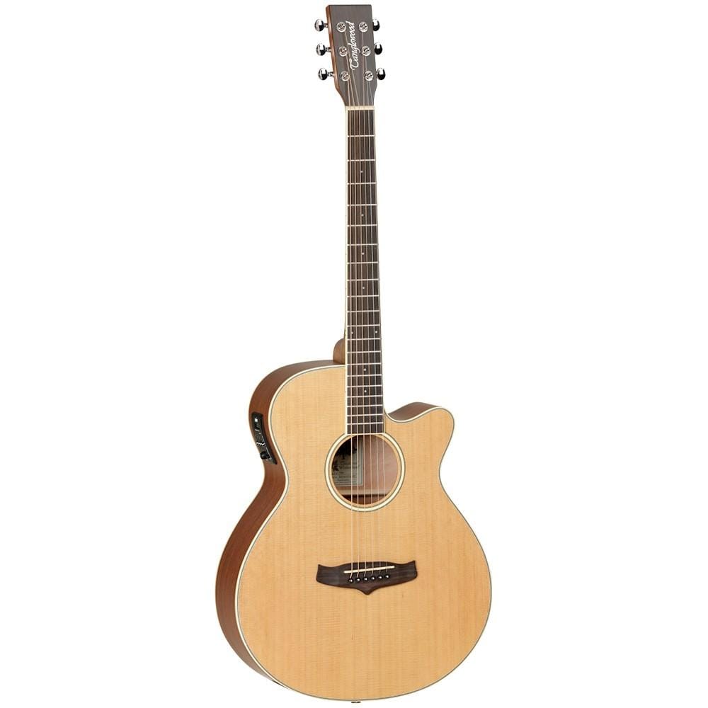 tanglewood electro acoustic guitars tanglewood tw9e winterleaf 6-strings electro acoustic guitar- natural satin