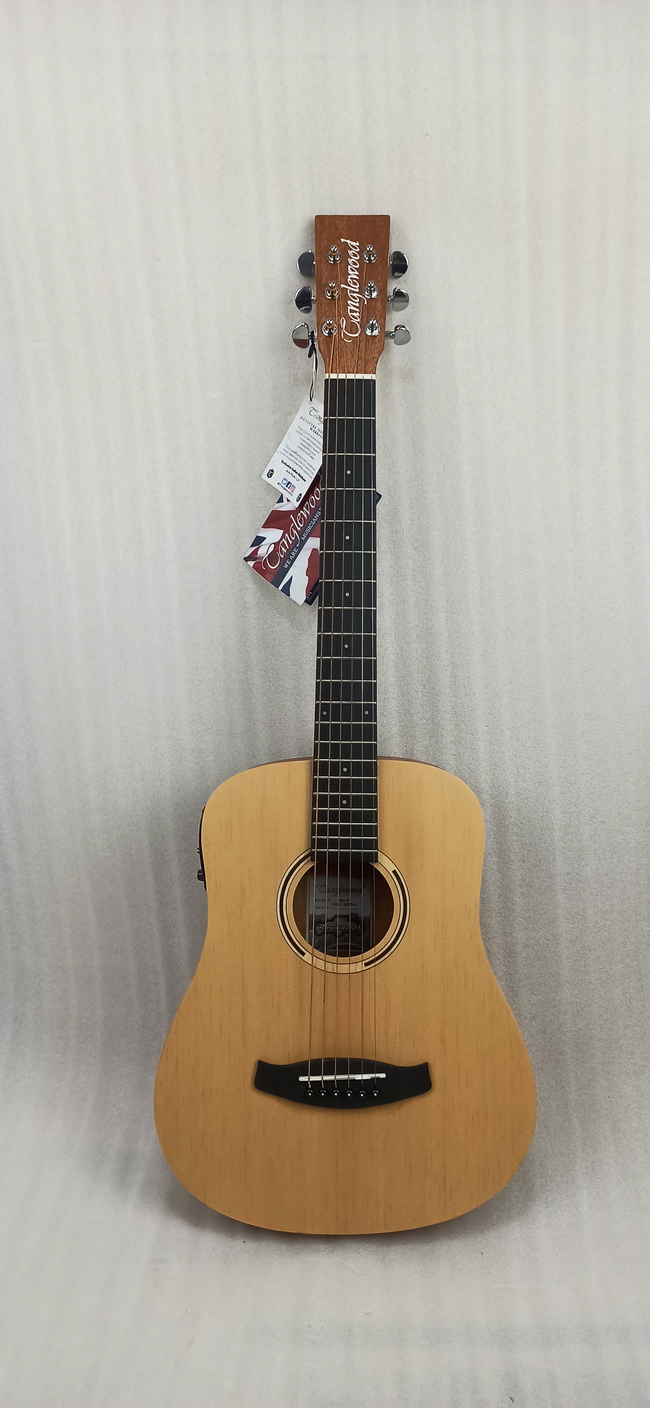 Tanglewood Electro Acoustic Guitars Tanglewood TWR2TE 6-Strings Roadster II Travel Electro Acoustic Guitar - Open Box