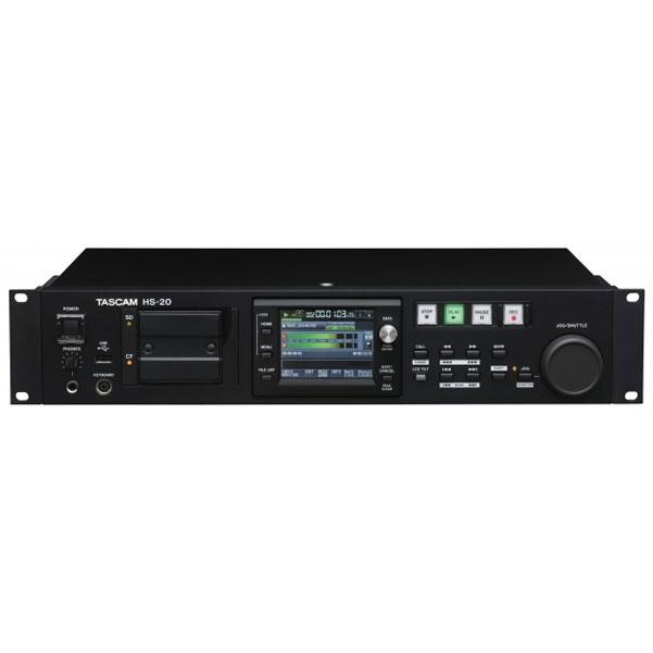 tascam accessories tascam hs-20 2-channel network recorder