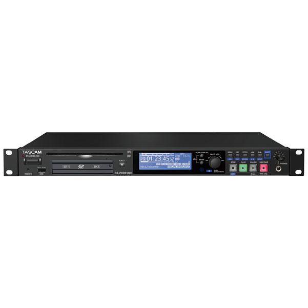 tascam audio interfaces tascam ss-r250n and ss-cdr250n solid state recorder audio interface #model_ss-r250n