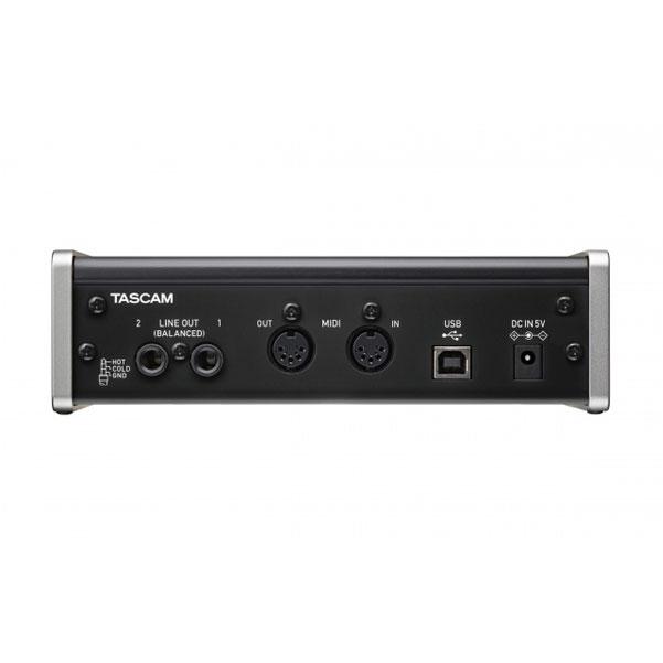 tascam audio interfaces tascam us-2x2 usb audio interface