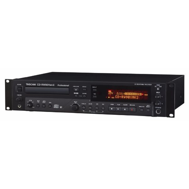 tascam cd mp3 media players cd-rw901mkii cd recorder/player with enhanced connectivity