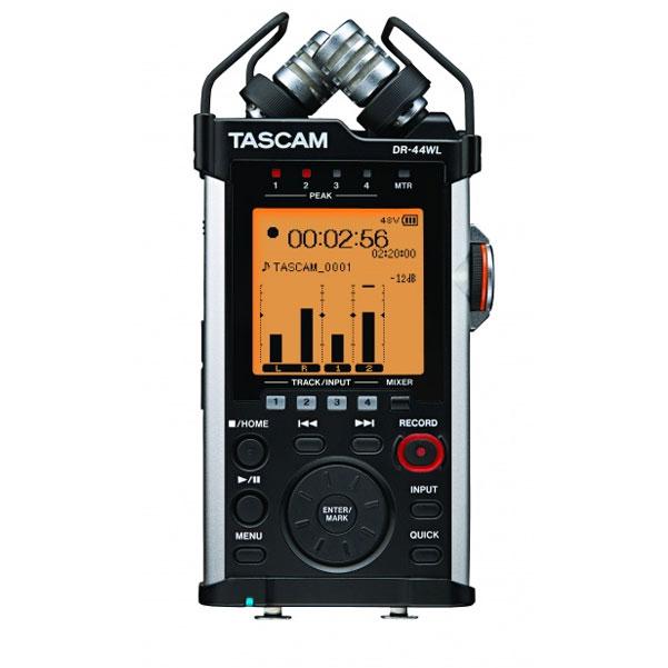 tascam portable field recorders tascam dr-44wl wifi enabled portable field recorder