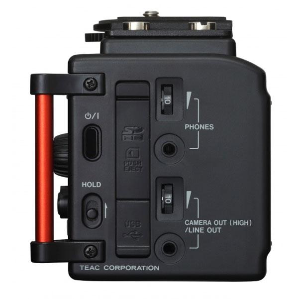 tascam portable field recorders tascam dr-60dmkii dslr mount high resolution portable field recorder