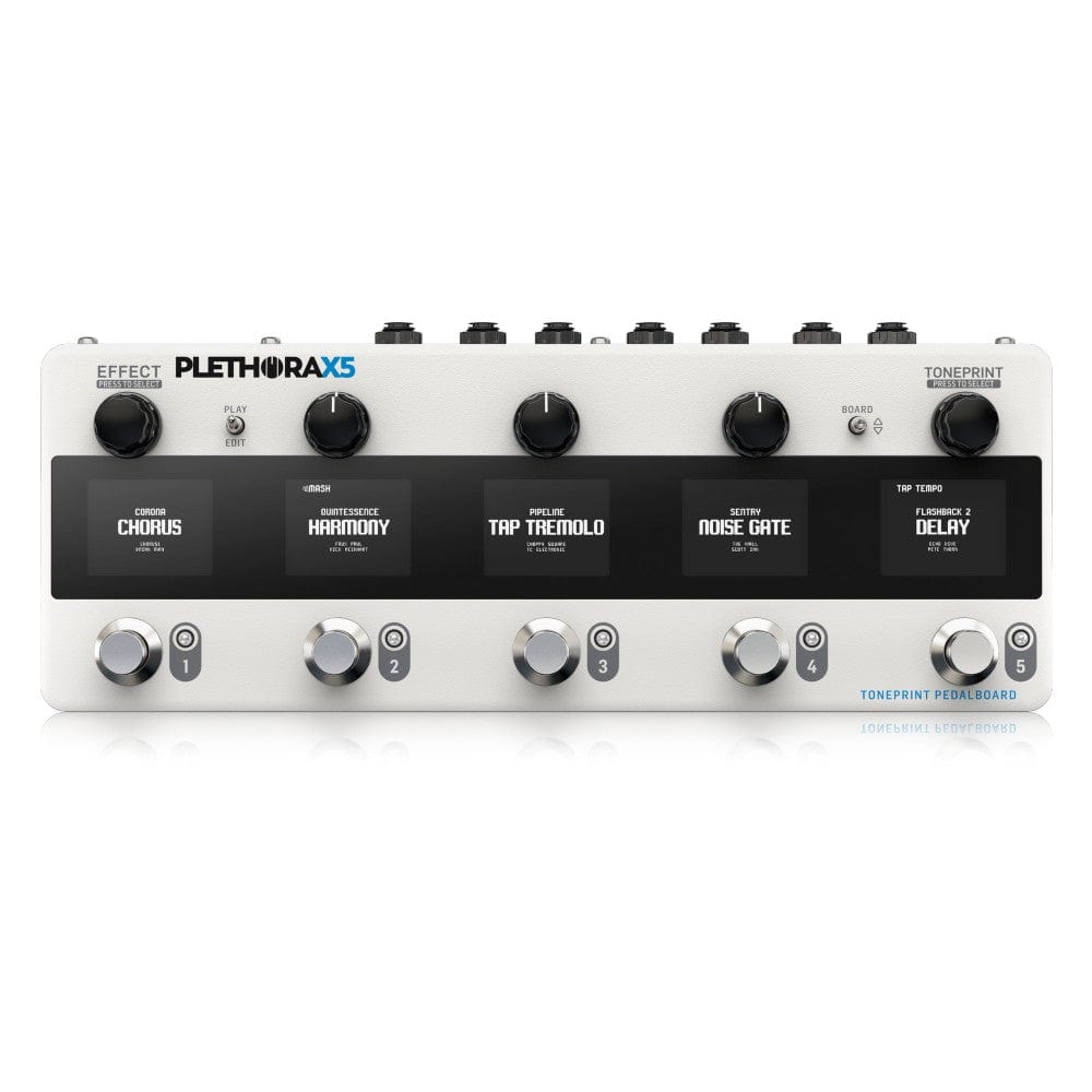 Tc Electronic PLETHORA X5 TonePrint Pedal Board with up to 127