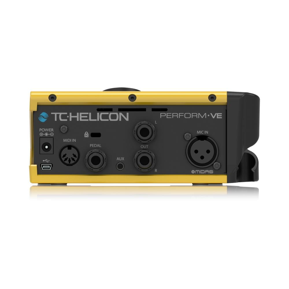 tc helicon effect pedals tc helicon perform-ve vocal manipulator and drum looper