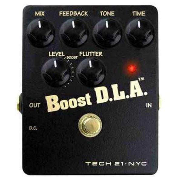 tech21 effect pedals tech 21 boost d.l.a. analog delay emulator pedal