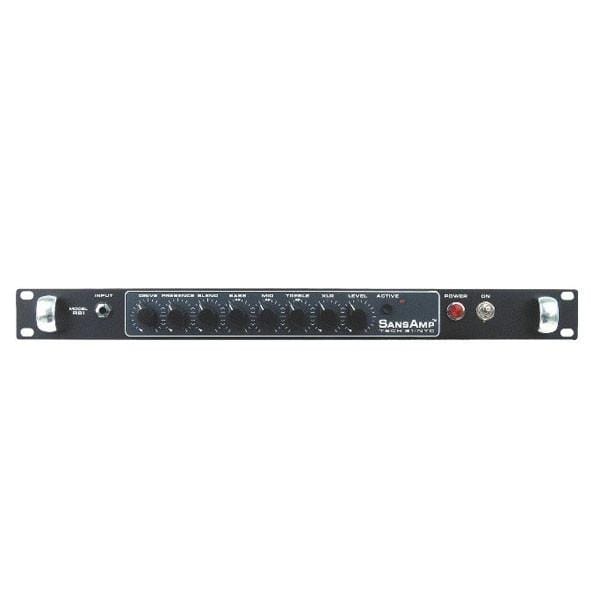 tech21 rack mounted effects tech 21 sansamp rbi 1u rack unit for bass