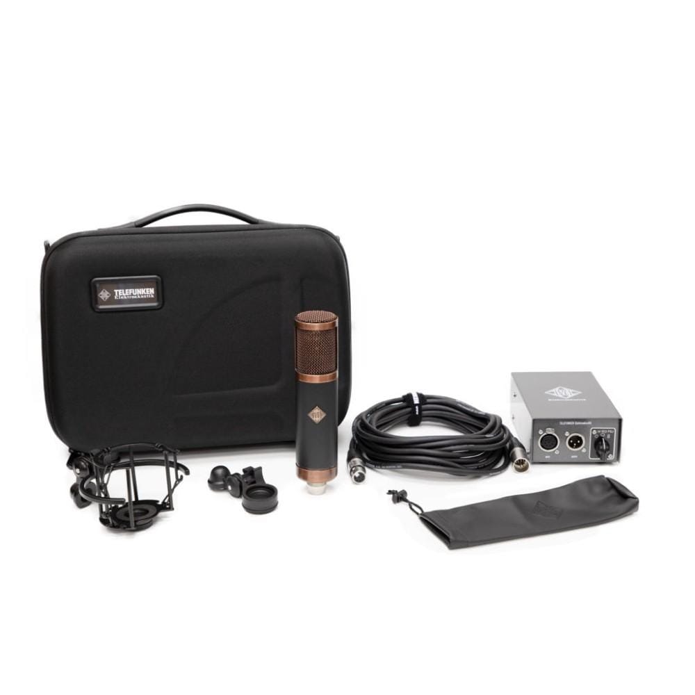 telefunken usa condenser microphones telefunken usa tf 39 copperhead deluxe large diaphragm tube condenser microphone