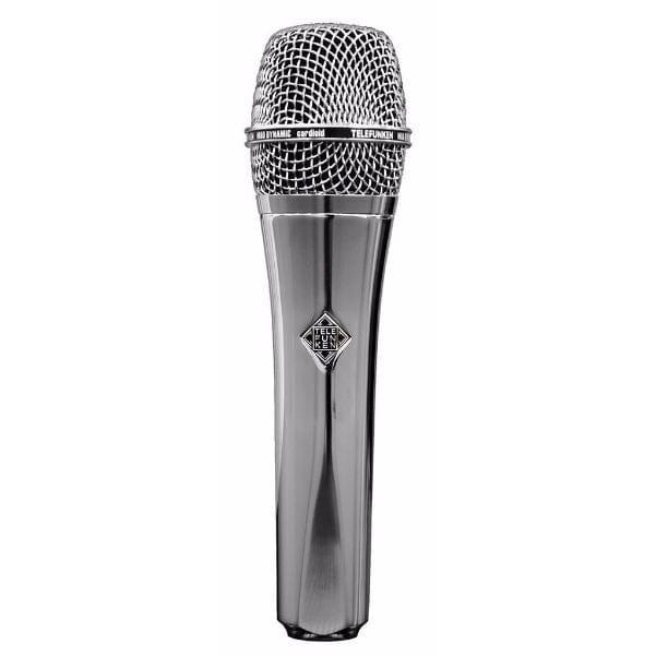 telefunken usa dynamic microphones telefunken usa m80 chrome dynamic microphone