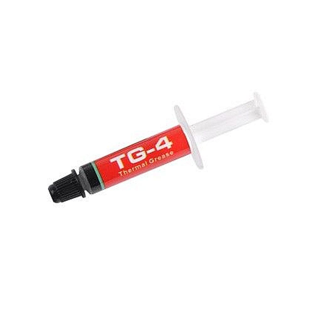 thermaltake computer accessories thermaltake tg4 thermal grease- gray