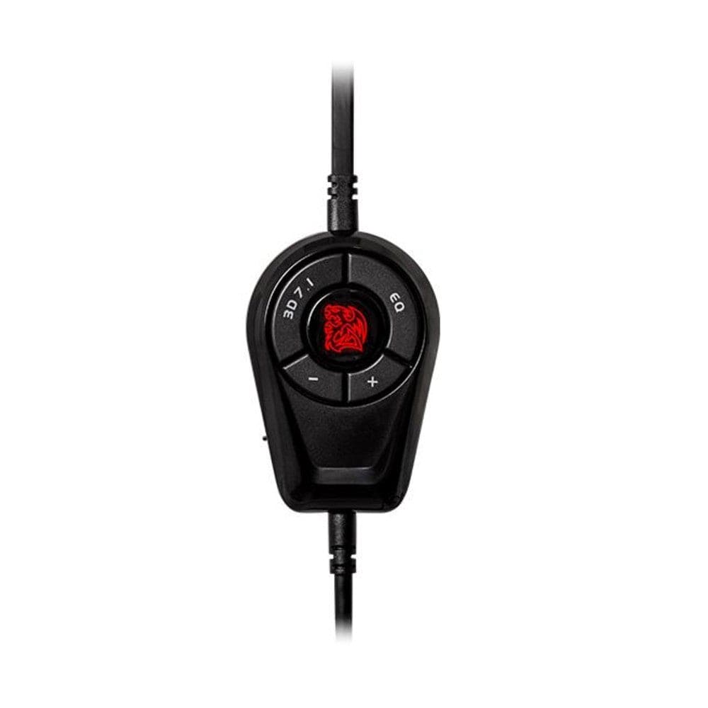 thermaltake gaming headphones thermaltake tt esports cronos riing rgb 7.1 gaming headset- diamond black