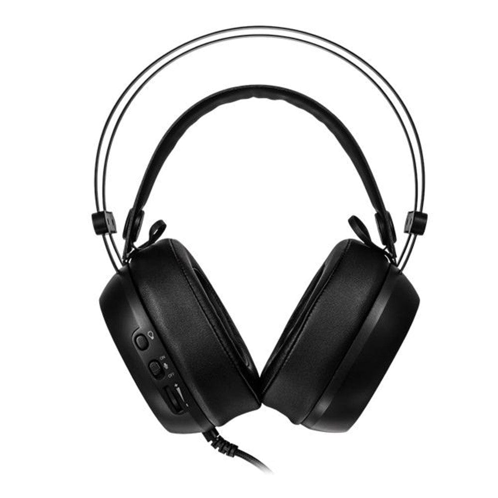 thermaltake gaming headphones thermaltake tt esports shock pro rgb 7.1 gaming headset- black