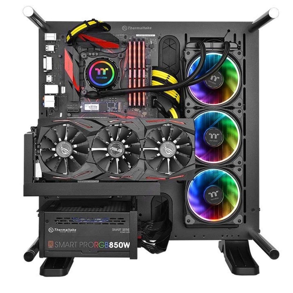 thermaltake liquid cooling systems thermaltake floe riing rgb 360 tt premium edition- black
