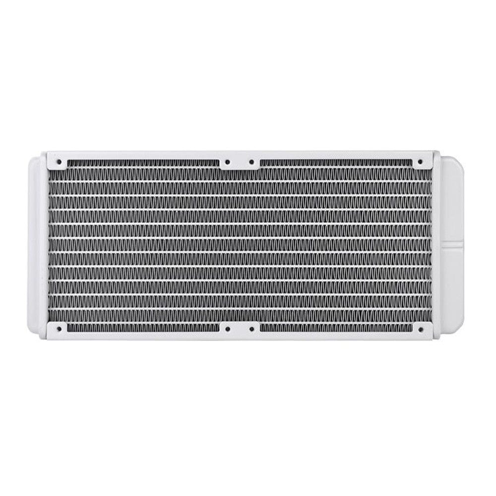thermaltake liquid cooling systems thermaltake th240 argb sync snow edition aio liquid cooler- 240mm white
