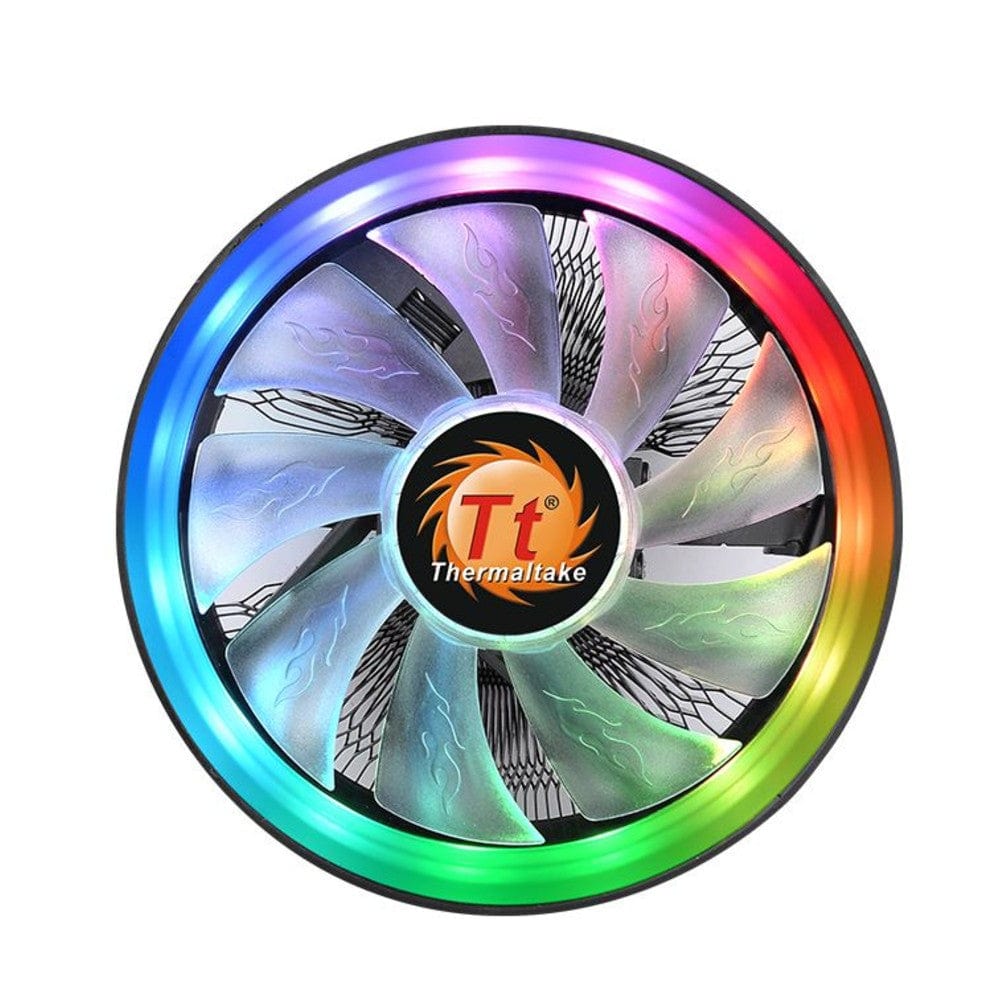 thermaltake liquid cooling systems thermaltake ux100 argb lighting cpu cooler- black