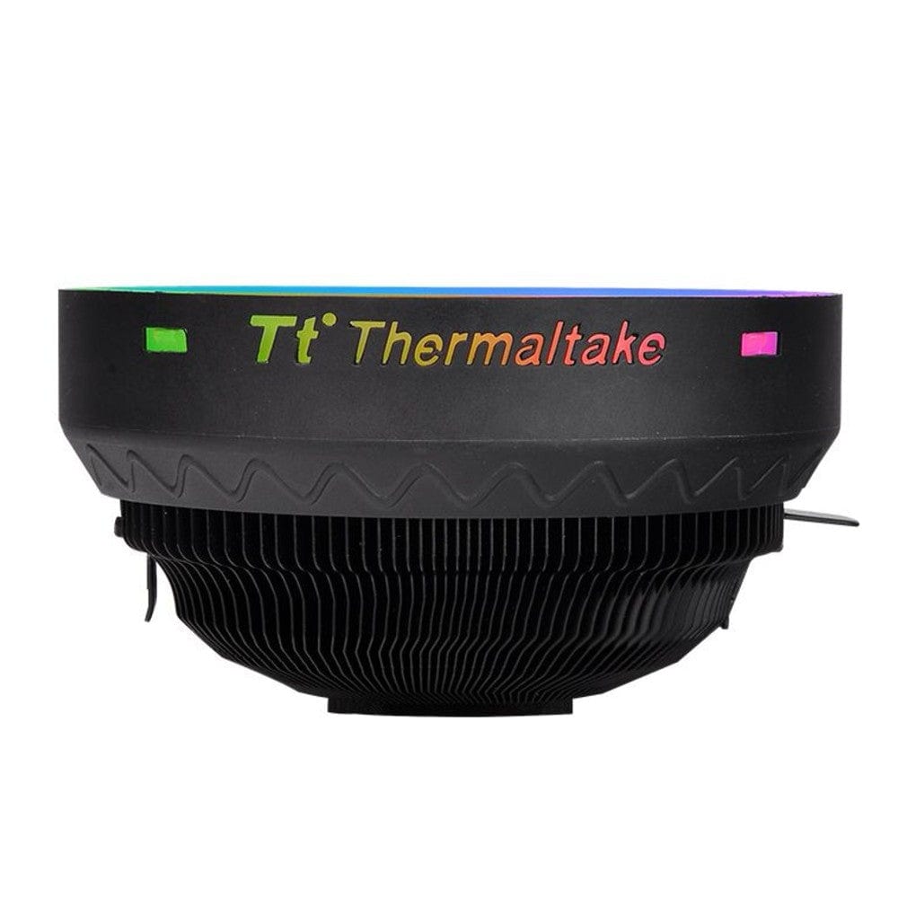 thermaltake liquid cooling systems thermaltake ux100 argb lighting cpu cooler- black