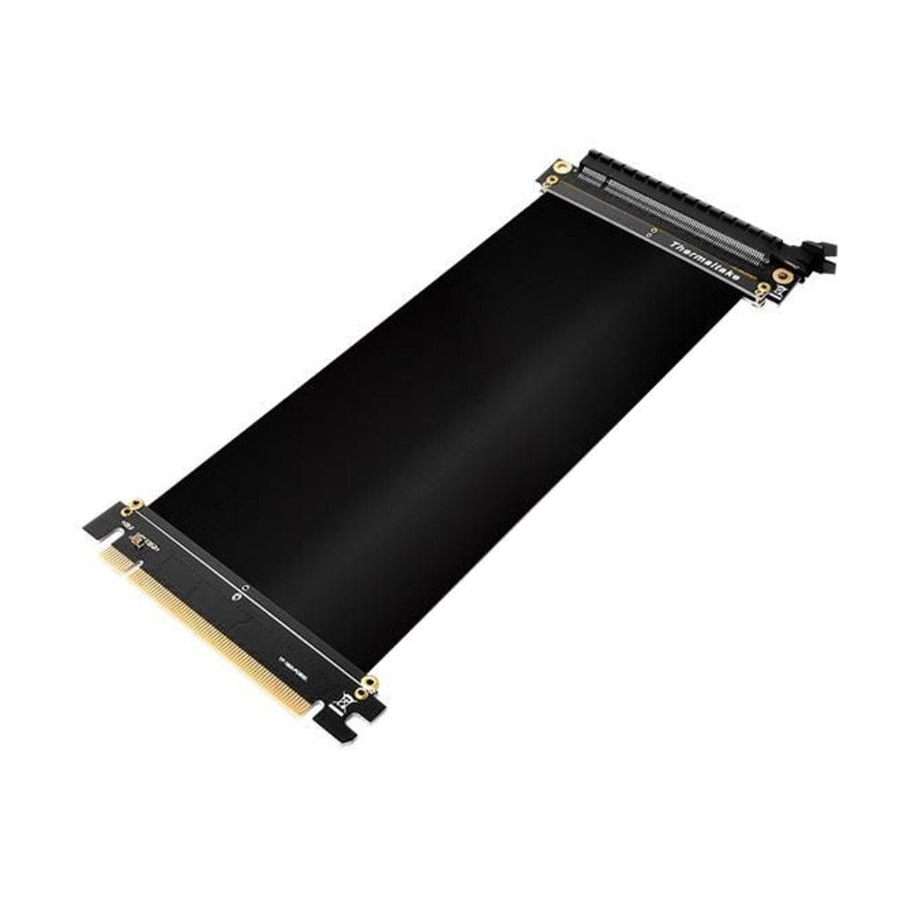thermaltake network interface cards thermaltake gaming pci-e 3.0 x16 riser cable- black