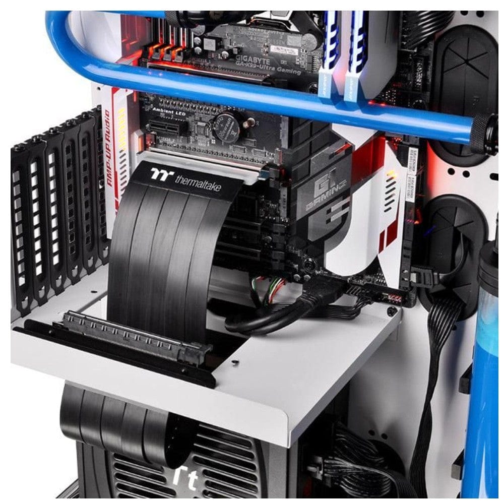 thermaltake network interface cards thermaltake tt premium pci-e 3.0 extender 300mm- black