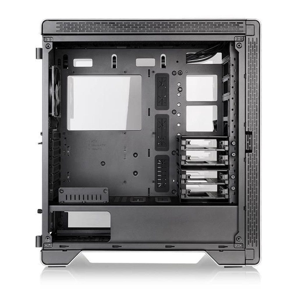 thermaltake pc cabinets thermaltake a500 aluminum tempered glass edition mid tower computer chassis