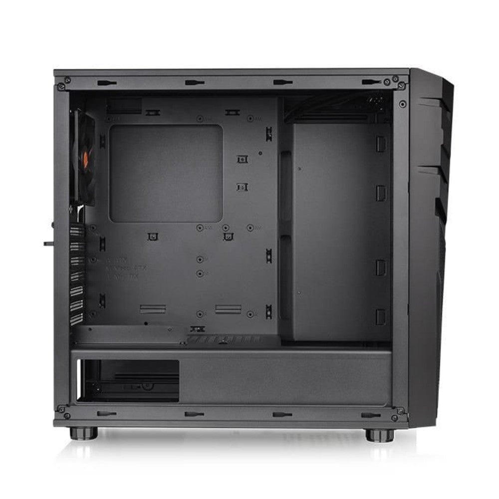 thermaltake pc cabinets thermaltake commander c 32 dual 200mm argb fans tempered glass atx mid tower computer chassis