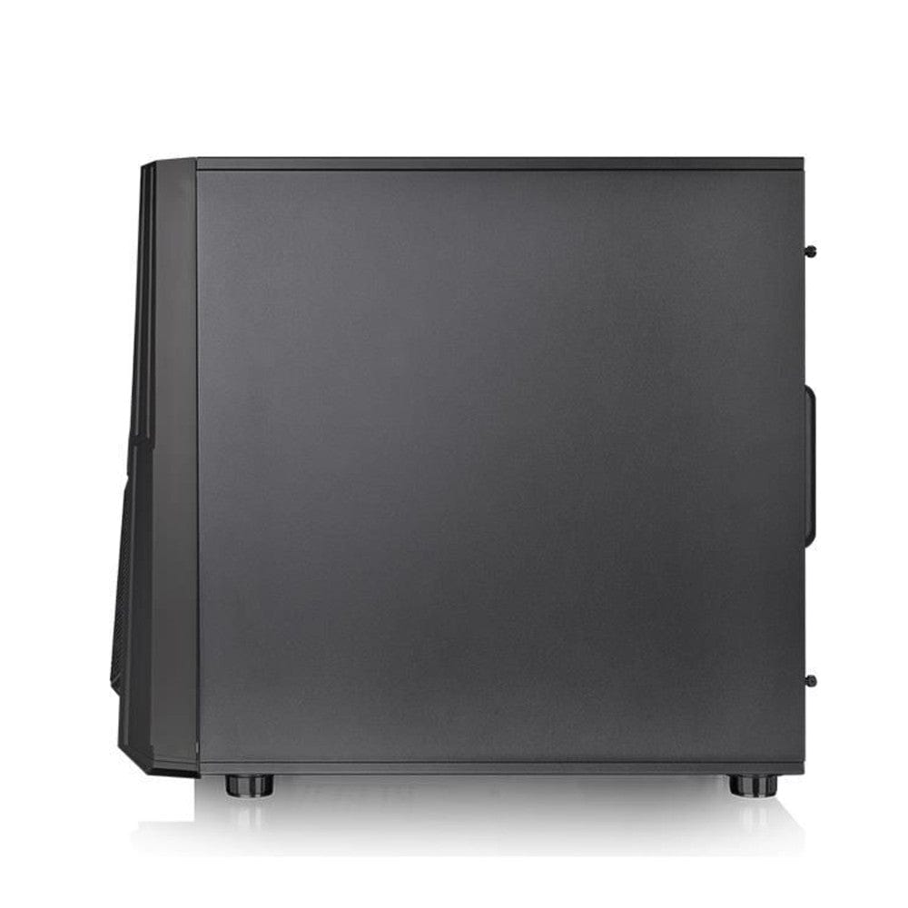 thermaltake pc cabinets thermaltake commander c 35 dual 200mm argb fans tempered glass atx mid tower computer chassis