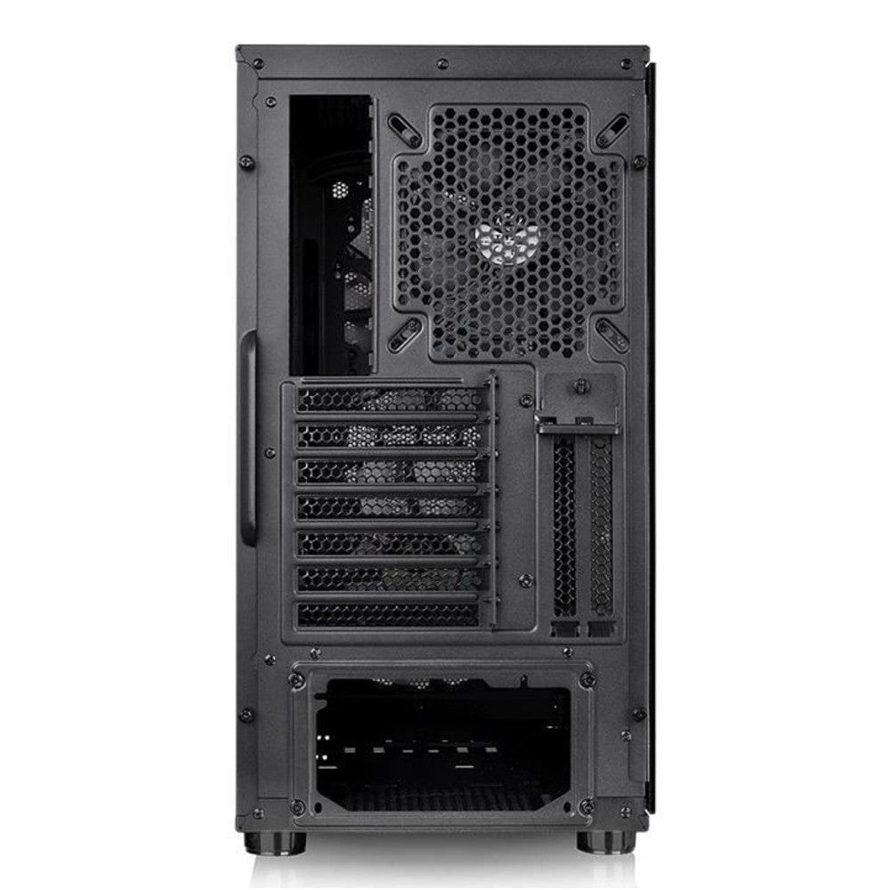 thermaltake pc cabinets thermaltake commander c 35 dual 200mm argb fans tempered glass atx mid tower computer chassis