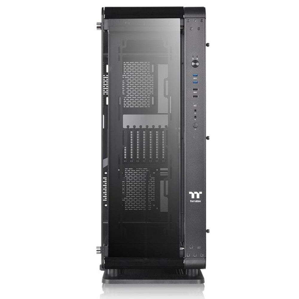 thermaltake pc cabinets thermaltake core p8 tempered glass full tower computer chassis