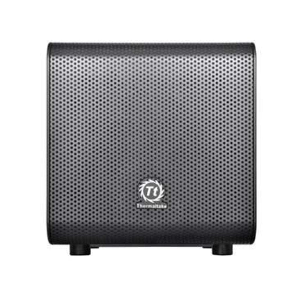 thermaltake pc cabinets thermaltake core v1 mini computer chassis- black
