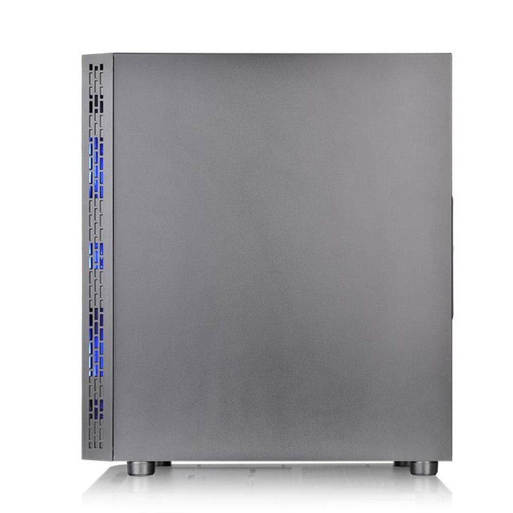 thermaltake pc cabinets thermaltake v200 tempered glass rgb edition mid tower computer chassis